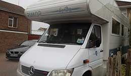 finished motorhome bodywork repairs by p&s autos
